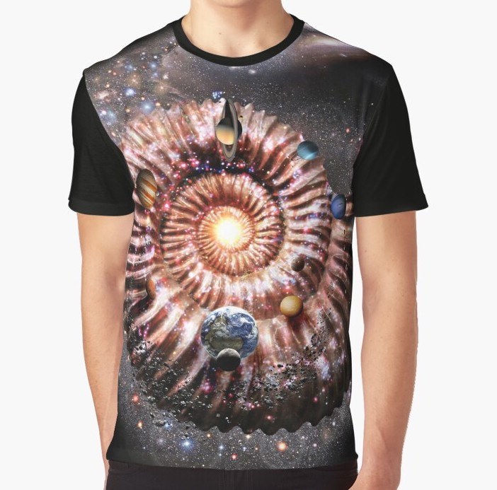 GALAXY AMMONITE T-shirt